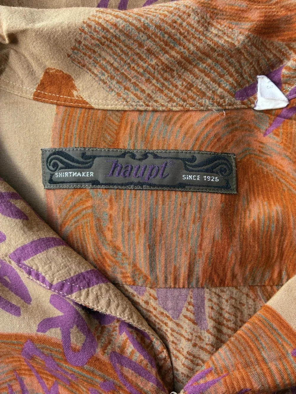 Heaven and Hell(!) Relaxed Fit Short Sleeve Graphic Button Front
